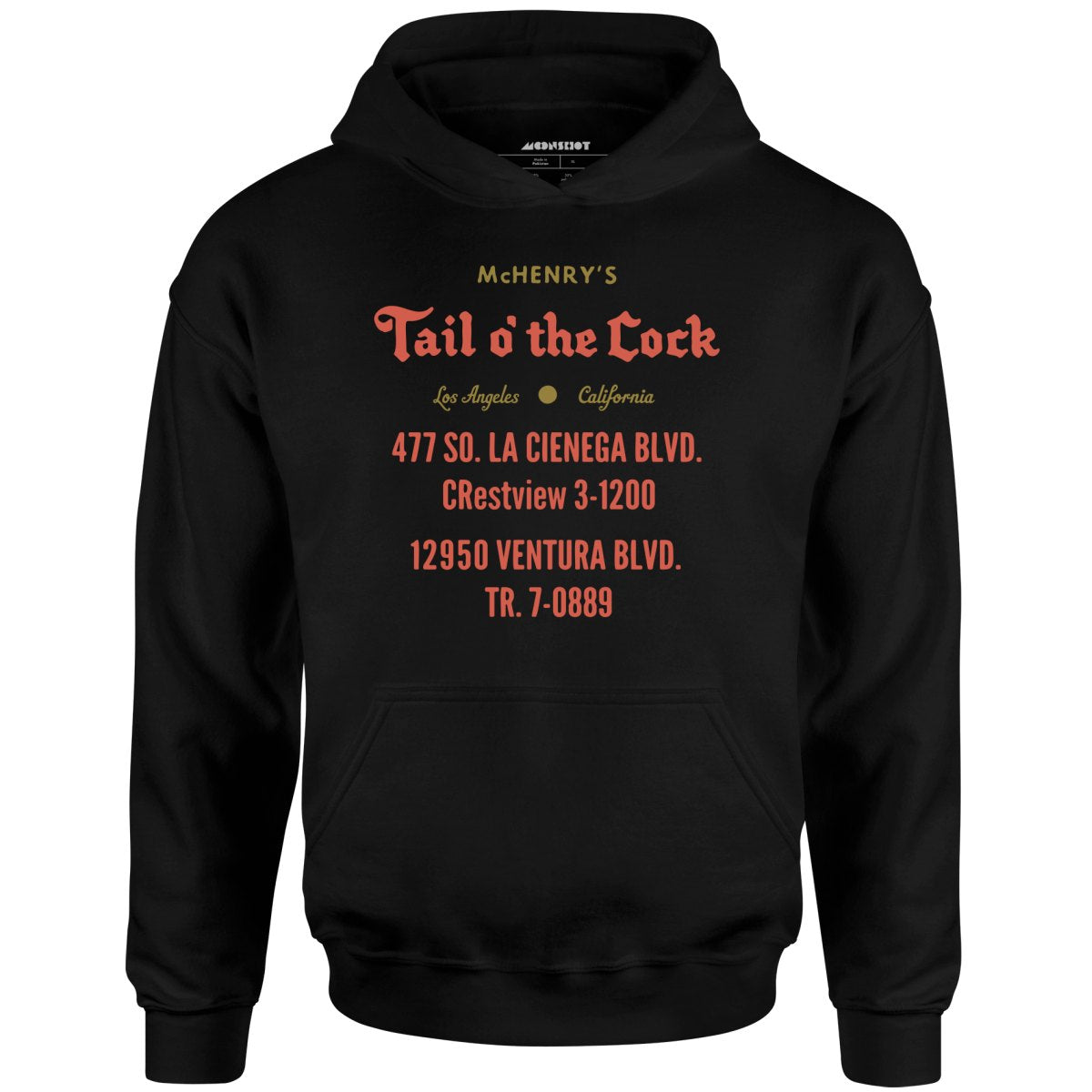 McHenry's Tail o' the Cock - Los Angeles, CA - Vintage Restaurant - Unisex