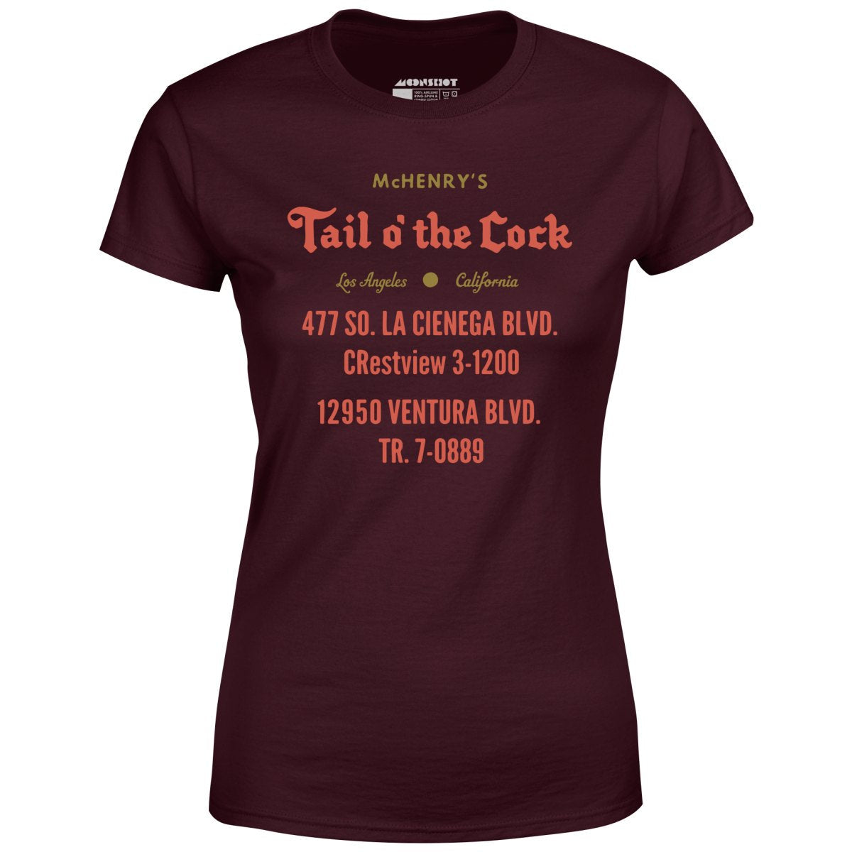 McHenry's Tail o' the Cock - Los Angeles, CA - Vintage Restaurant - Women's