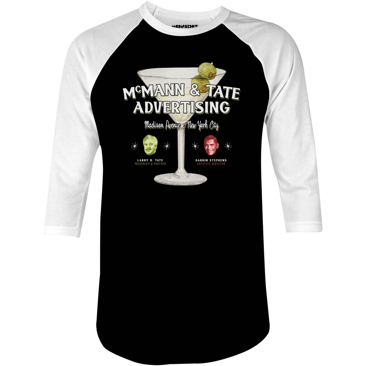 McMann and Tate Advertising - 3/4 Sleeve Raglan