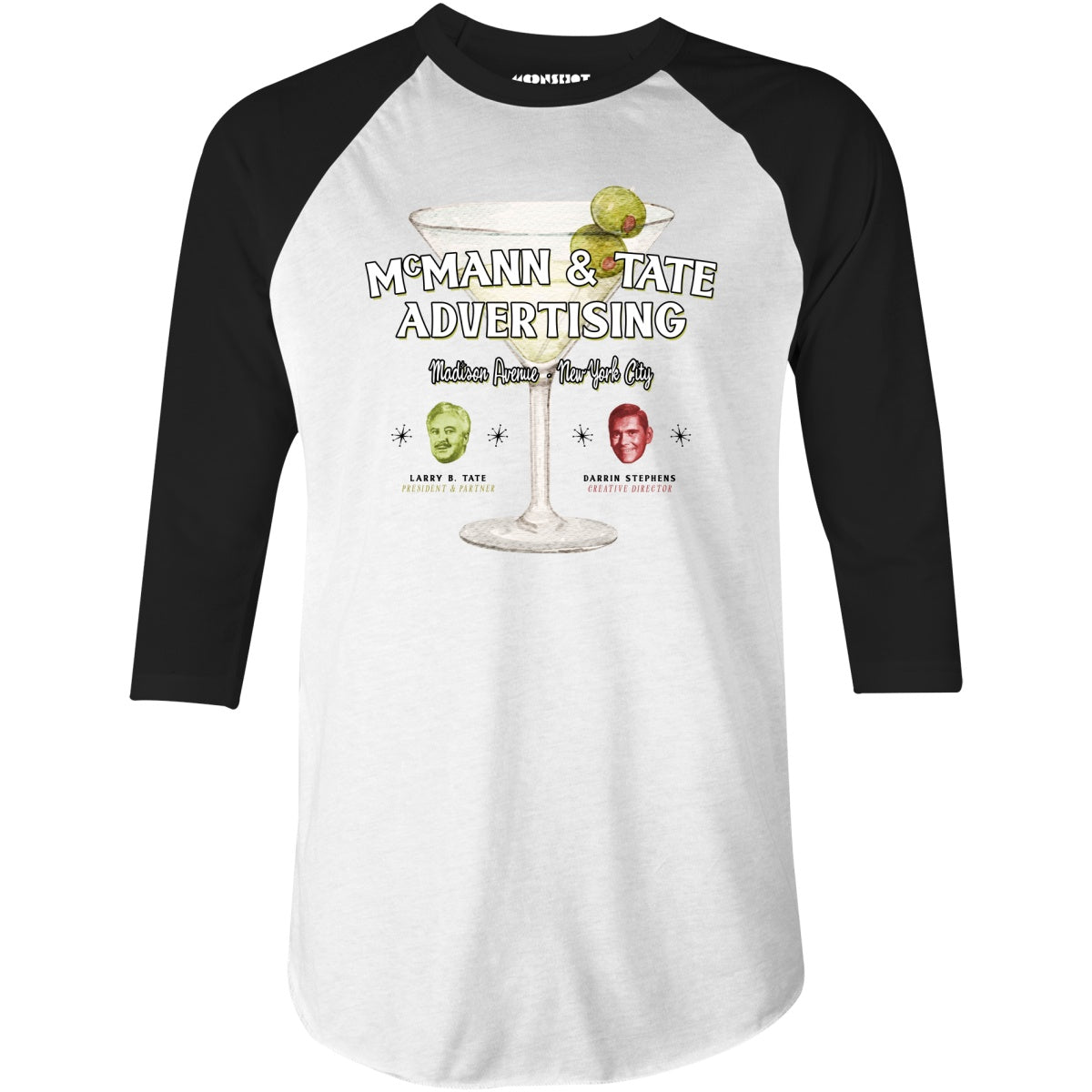 McMann and Tate Advertising - 3/4 Sleeve Raglan