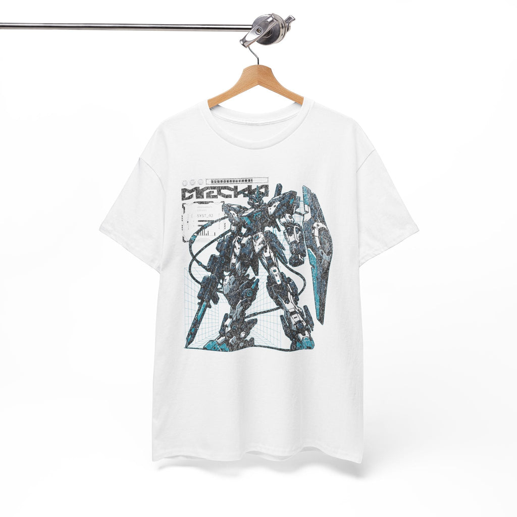 Mecha Vintage Anime Graphic Tee.