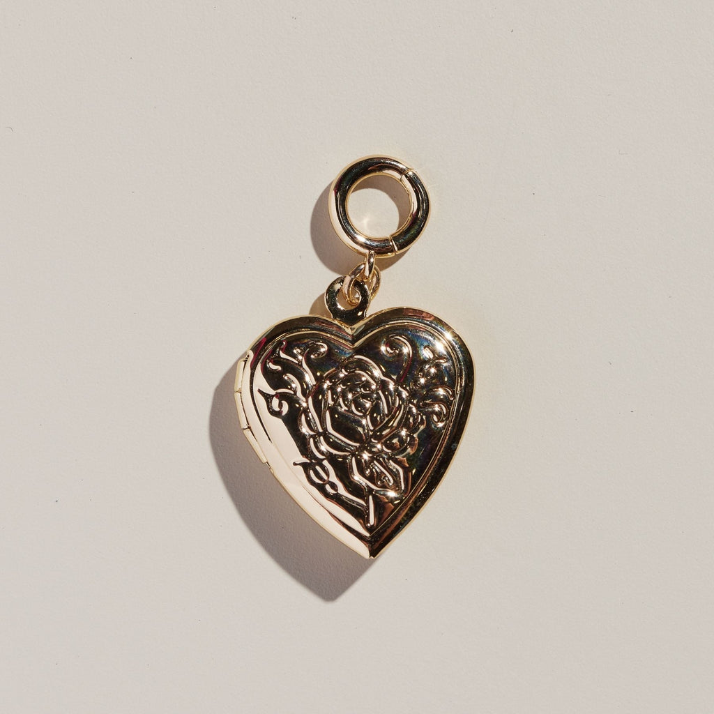 Gold Medium Heart Locket