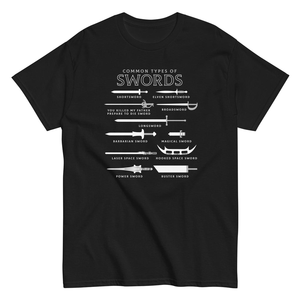 Common Types Of Swords Men's Classic Tee
