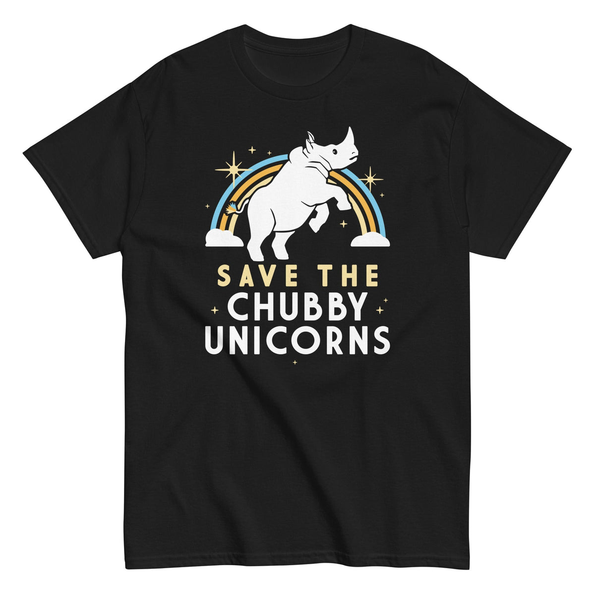 Save The Chubby Unicorns Men's Classic Tee