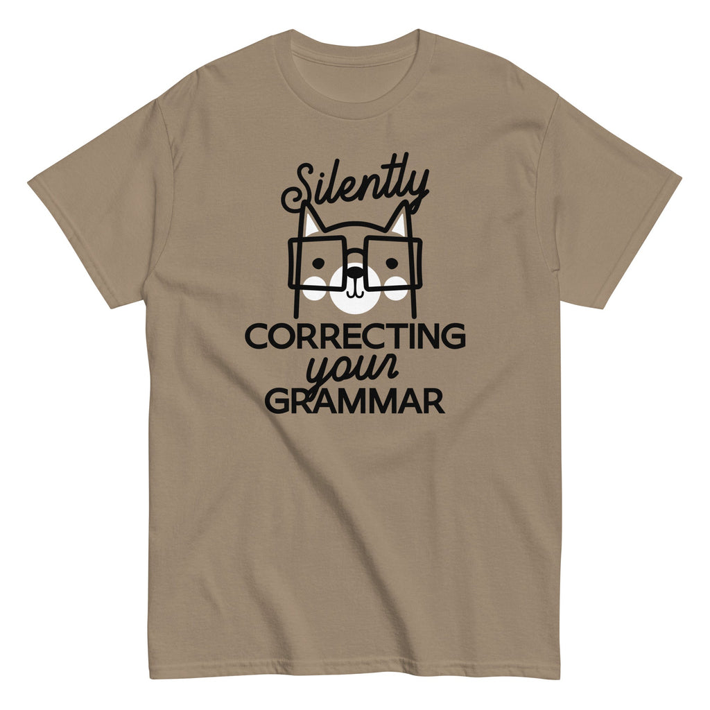 Silently Correcting Your Grammar Men's Classic Tee