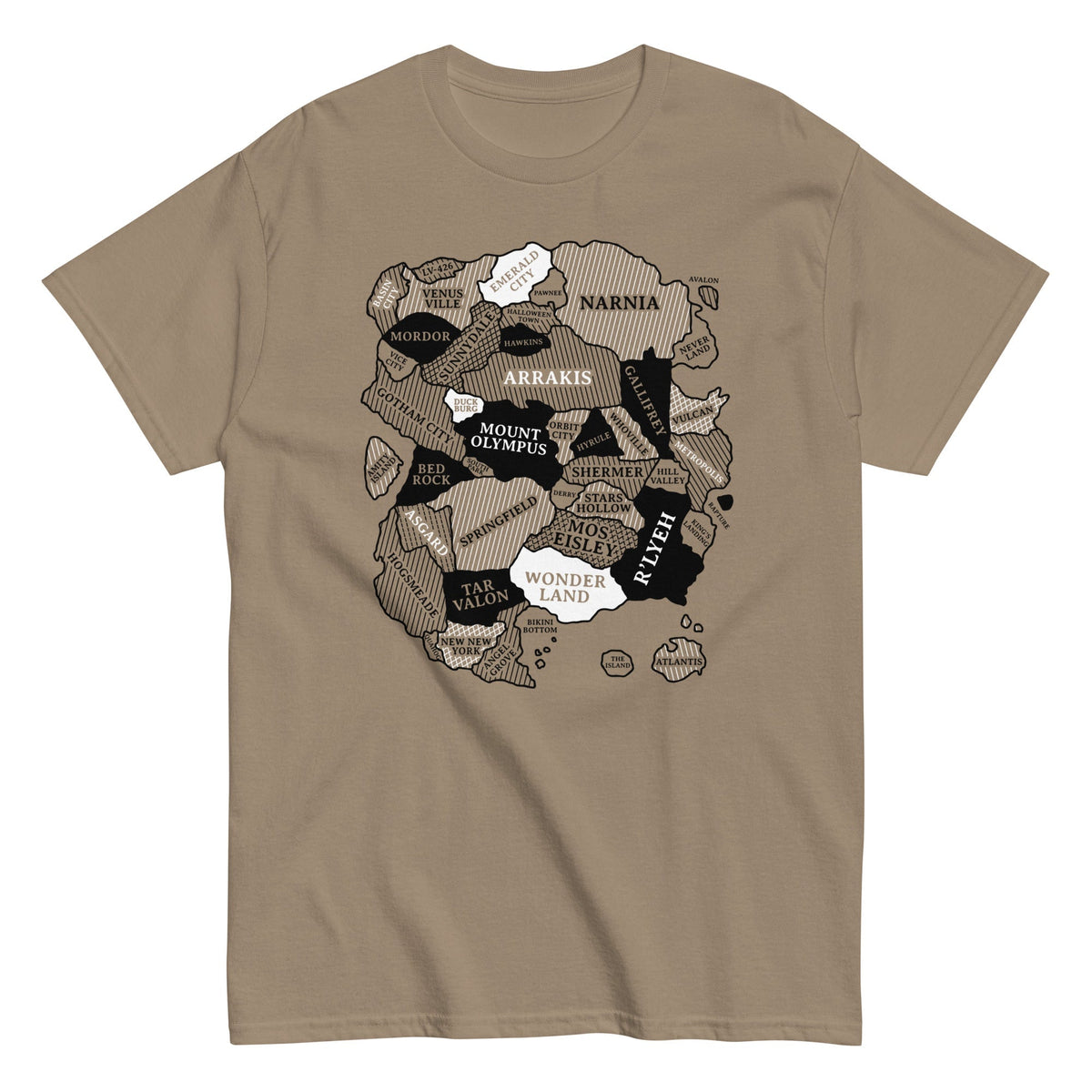 World Map Men's Classic Tee