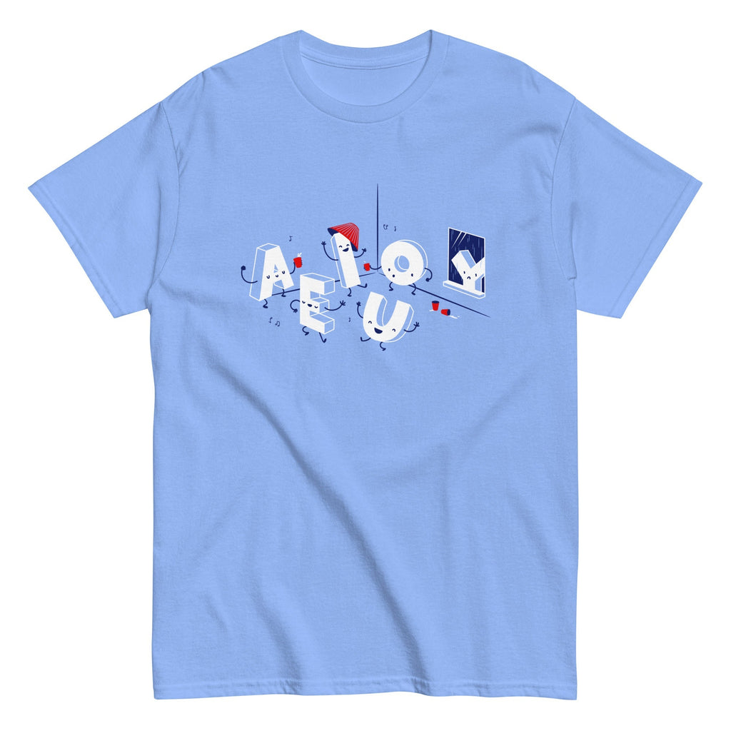Vowel Party Time Men's Classic Tee