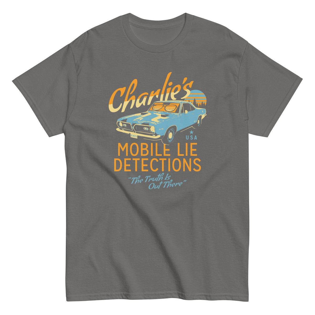 Charlie's Mobile Lie Detection Men's Classic Tee