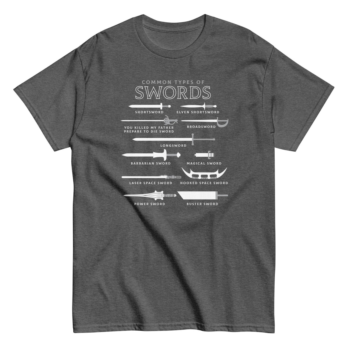 Common Types Of Swords Men's Classic Tee