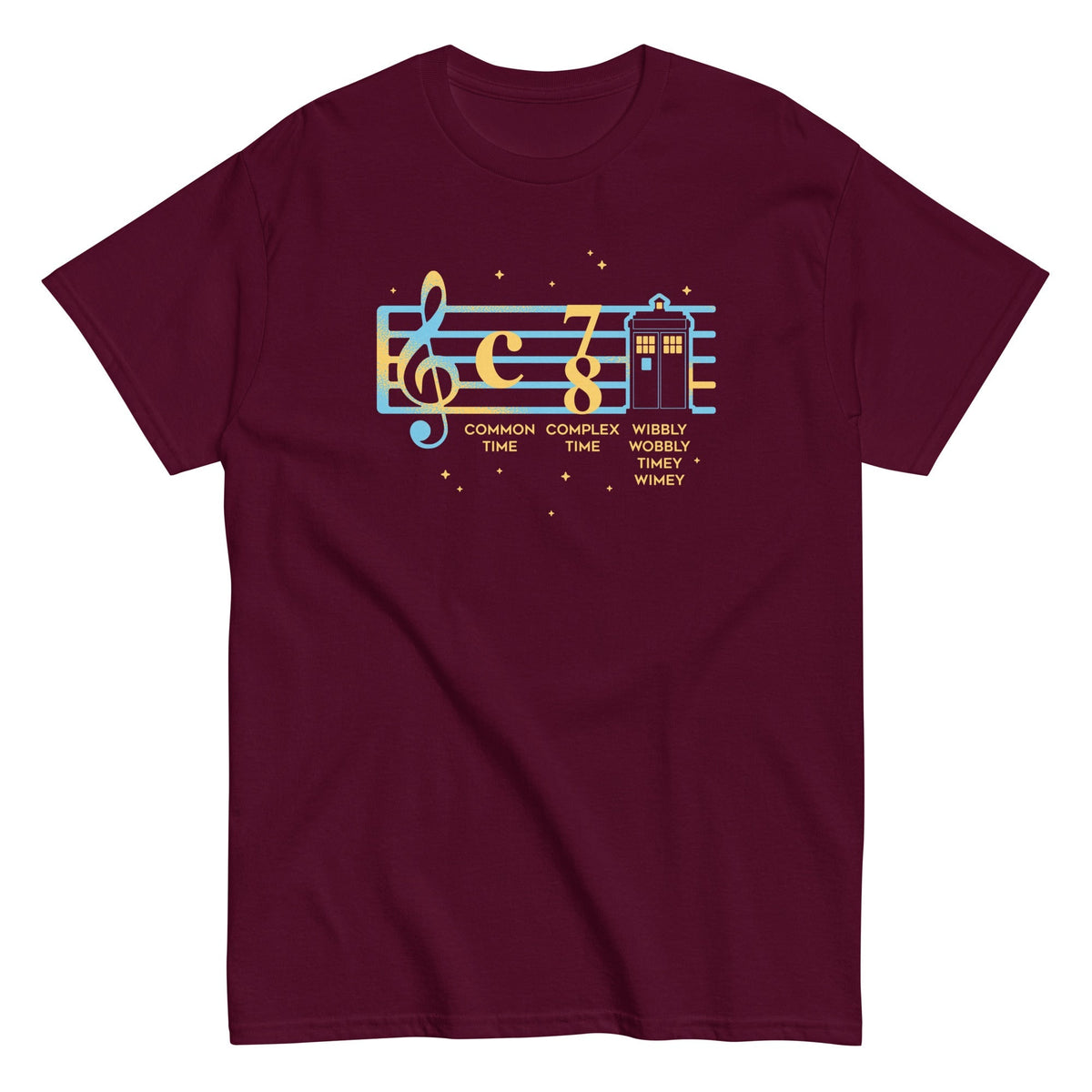 Wibbly Wobbly Timey Wimey Men's Classic Tee
