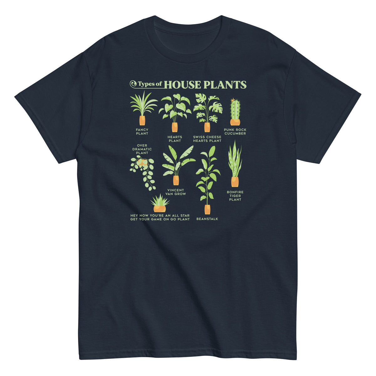 Types Of House Plants Men's Classic Tee