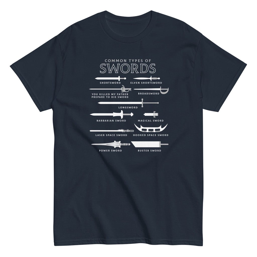 Common Types Of Swords Men's Classic Tee