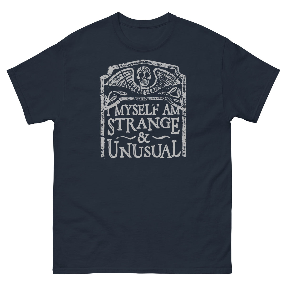 I Myself Am Strange And Unusual Men's Classic Tee