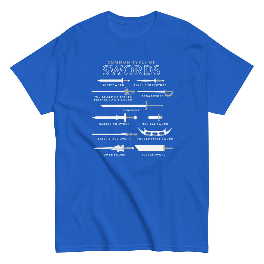Common Types Of Swords Men's Classic Tee