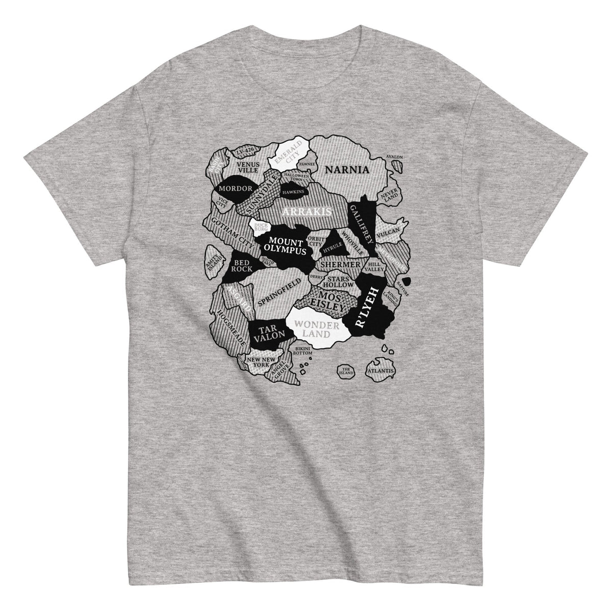 World Map Men's Classic Tee