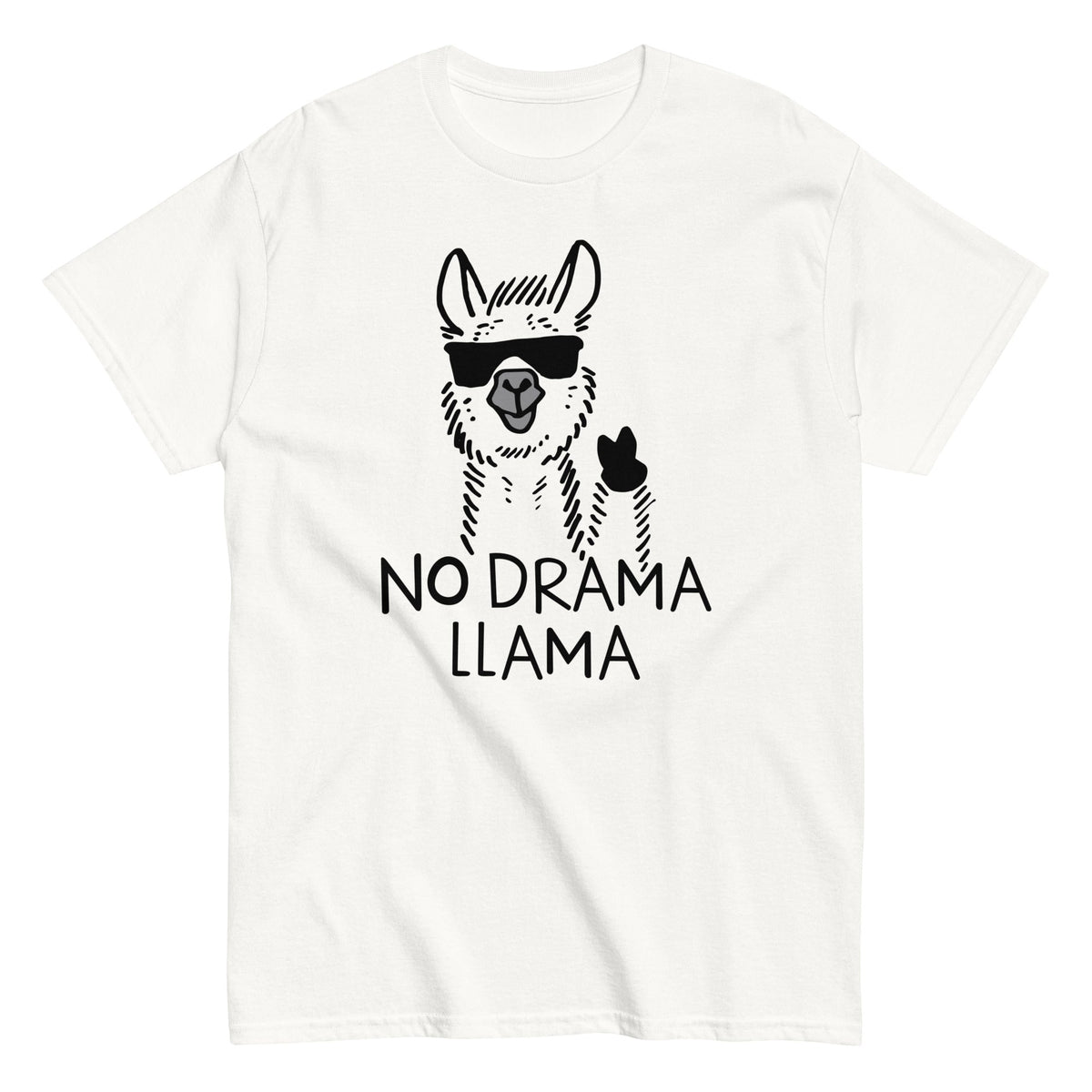 No Drama Llama Men's Classic Tee