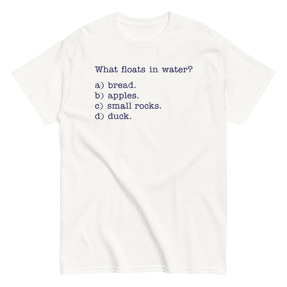 What Floats In Water? Men's Classic Tee