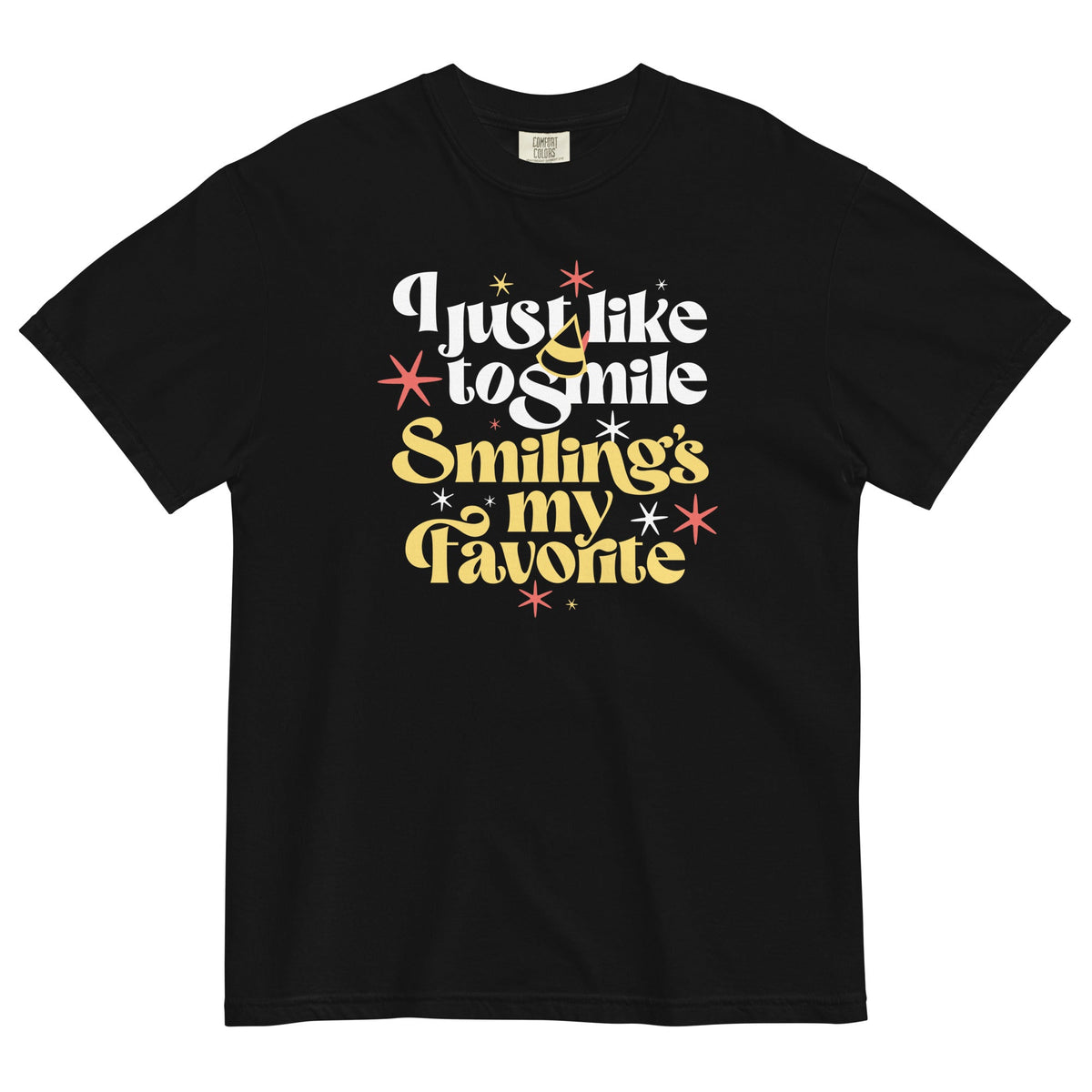 I Just Like To Smile Smiling's My Favorite Men's Relaxed Fit Tee