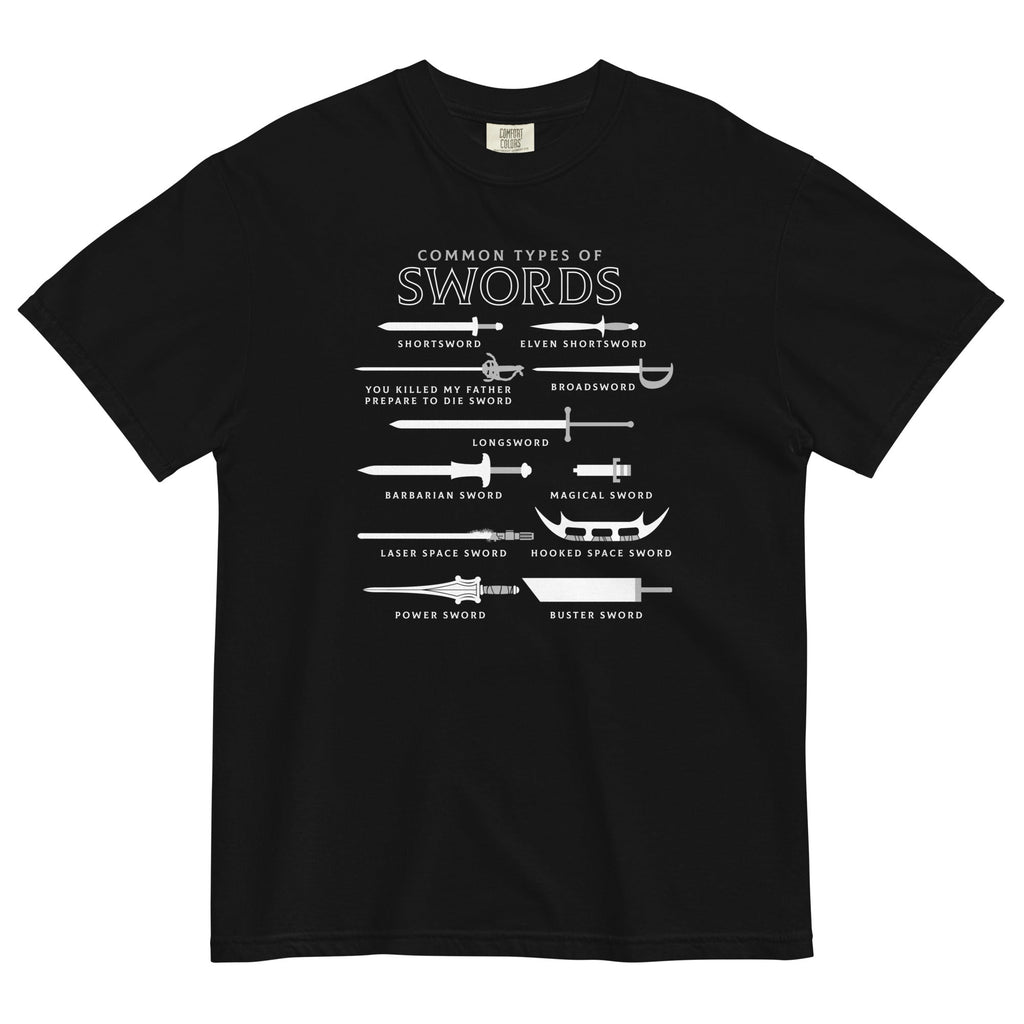 Common Types Of Swords Men's Relaxed Fit Tee