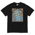 Stained Glass Police Box Men's Relaxed Fit Tee