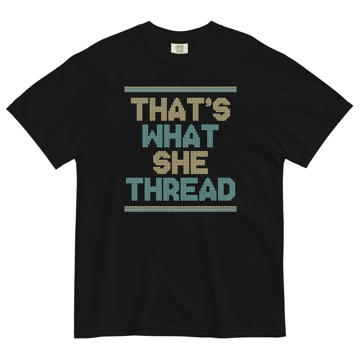 That's What She Thread Men's Relaxed Fit Tee