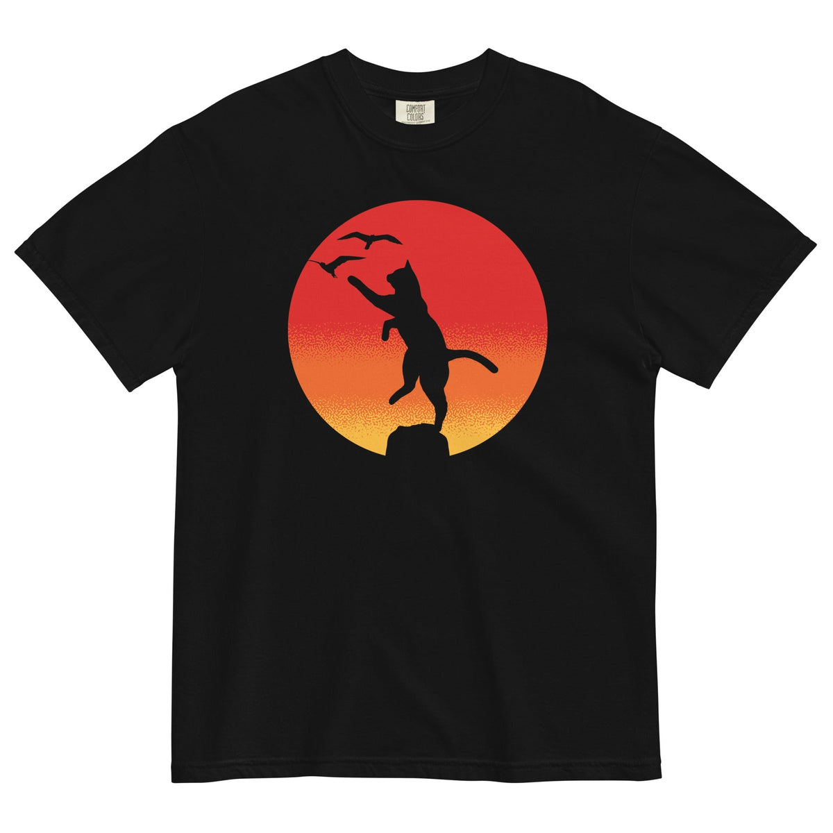 The Karate Cat Men's Relaxed Fit Tee