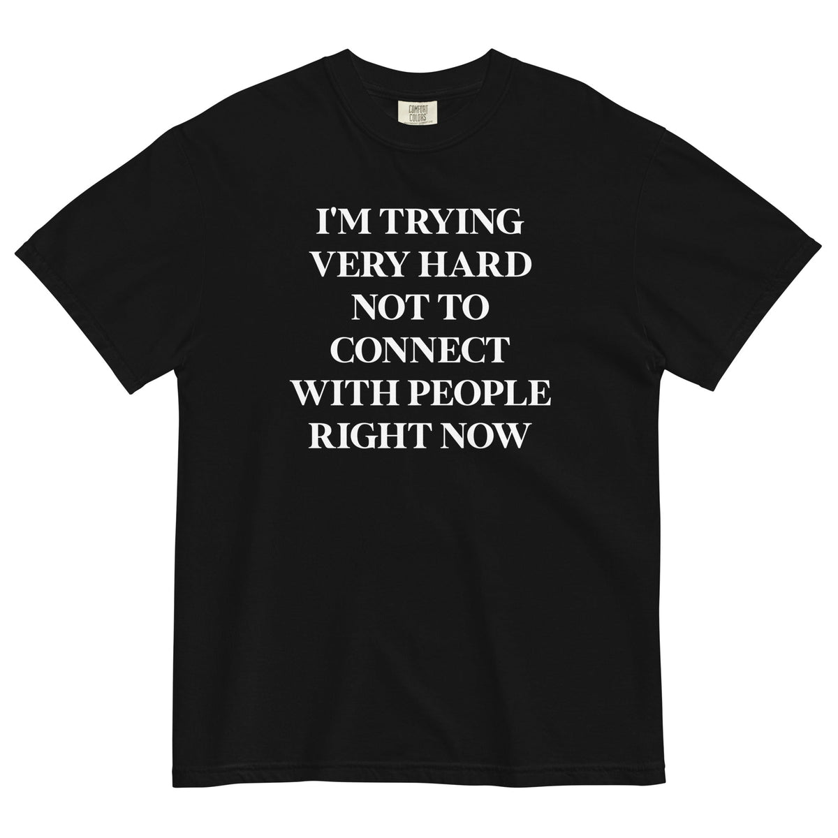 Trying Very Hard Not To Connect Men's Relaxed Fit Tee