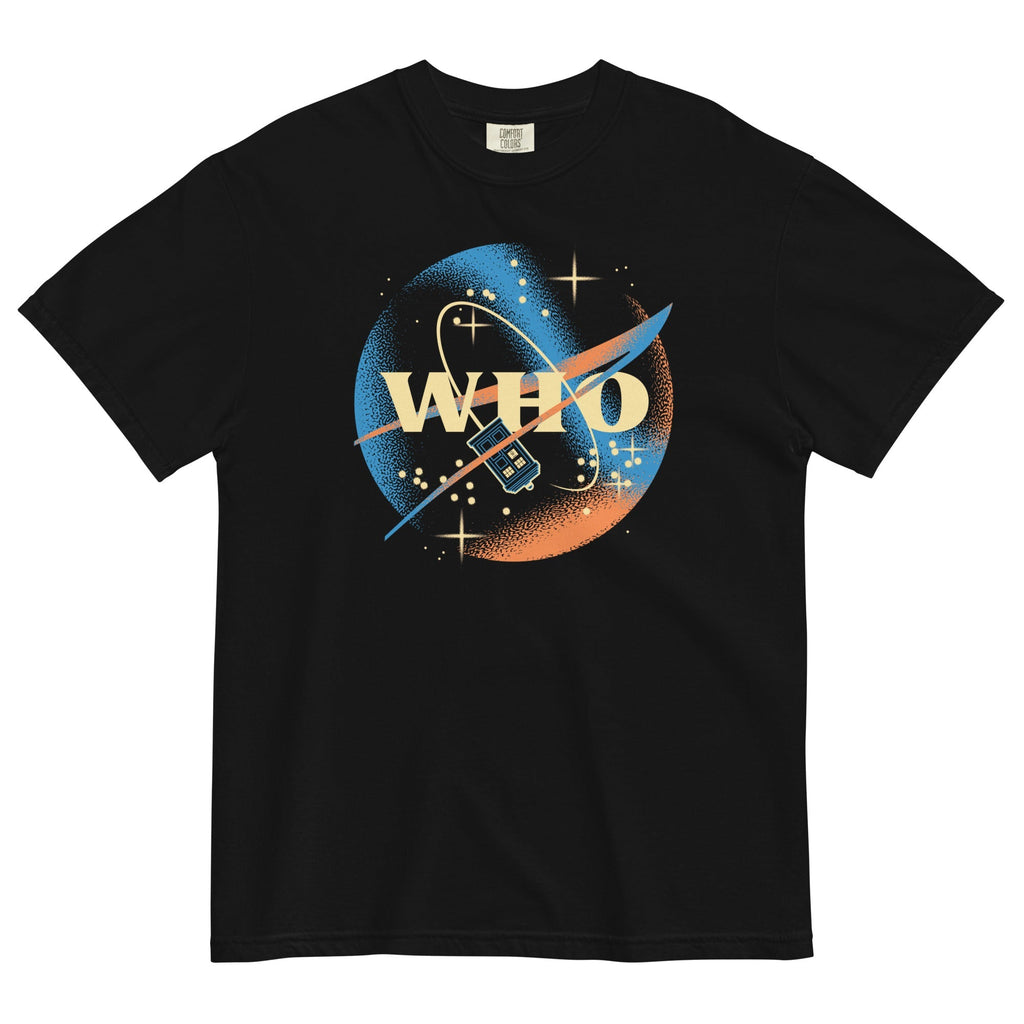 Who Space Administration Men's Relaxed Fit Tee