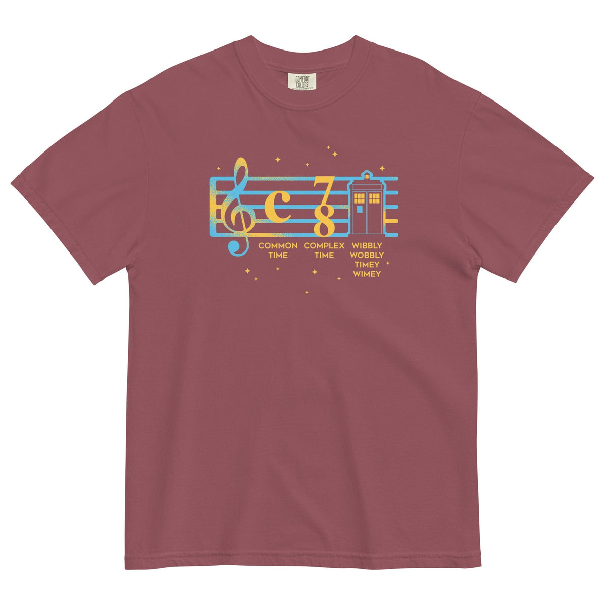 Wibbly Wobbly Timey Wimey Men's Relaxed Fit Tee