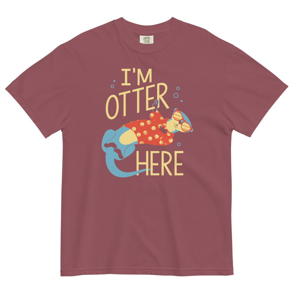 I'm Otter Here Men's Relaxed Fit Tee