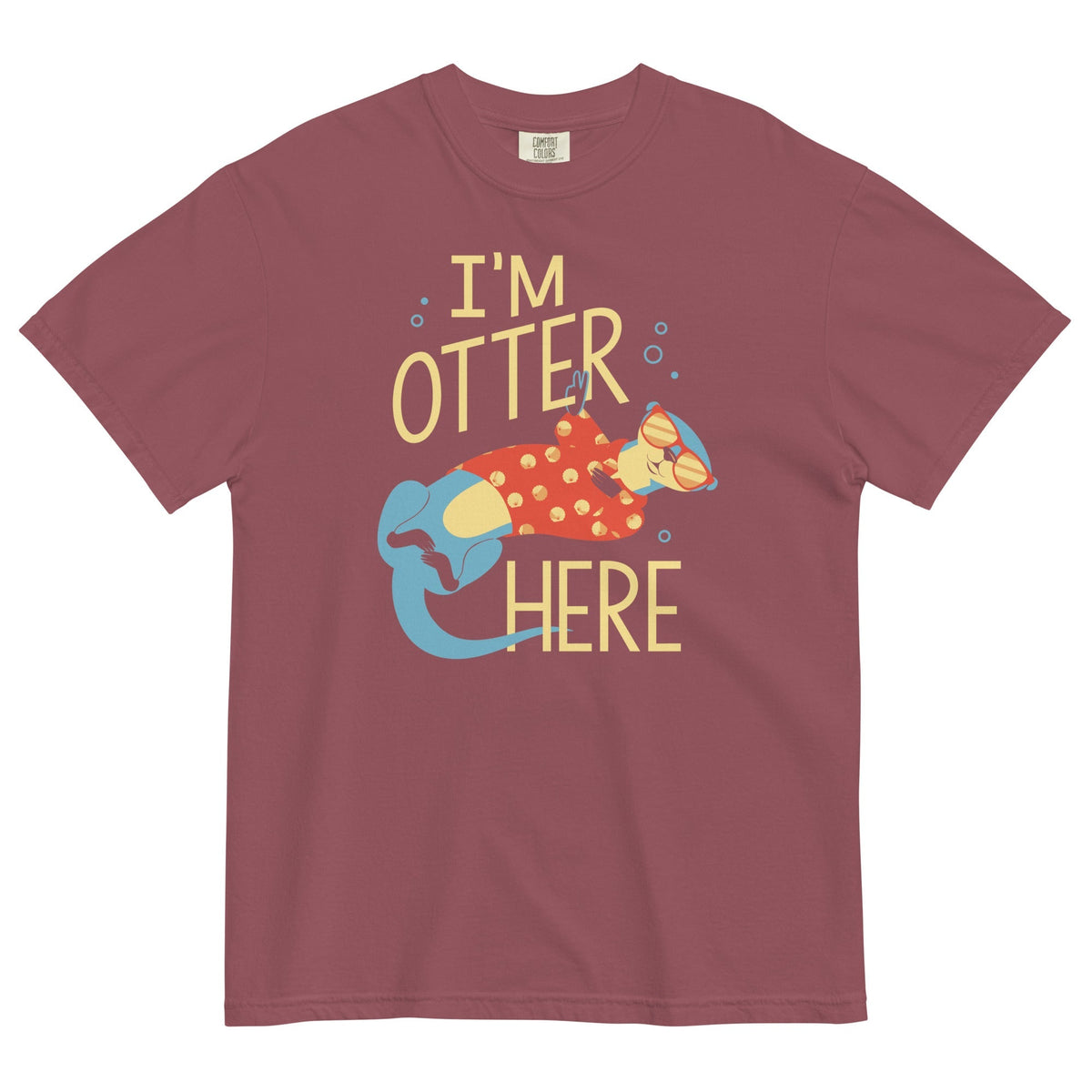 I'm Otter Here Men's Relaxed Fit Tee