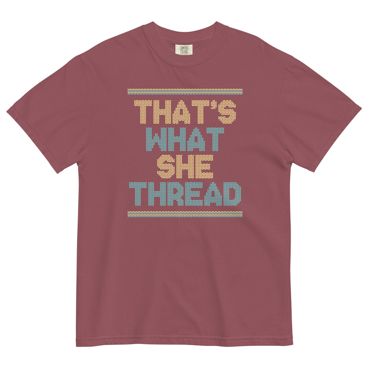 That's What She Thread Men's Relaxed Fit Tee
