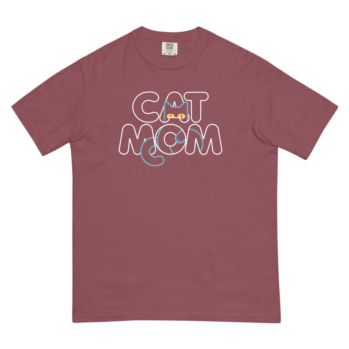 Cat Mom Men's Relaxed Fit Tee