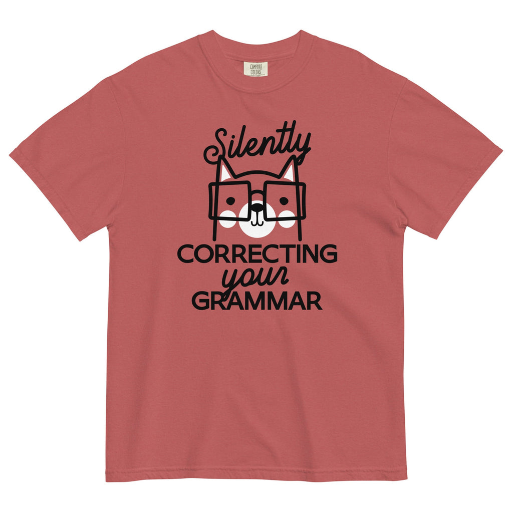 Silently Correcting Your Grammar Men's Relaxed Fit Tee