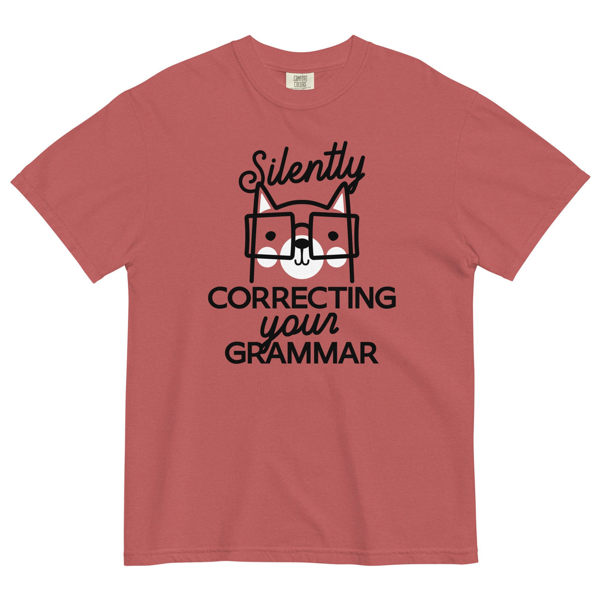Silently Correcting Your Grammar Men's Relaxed Fit Tee