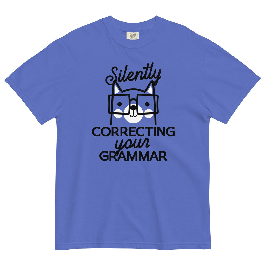Silently Correcting Your Grammar Men's Relaxed Fit Tee