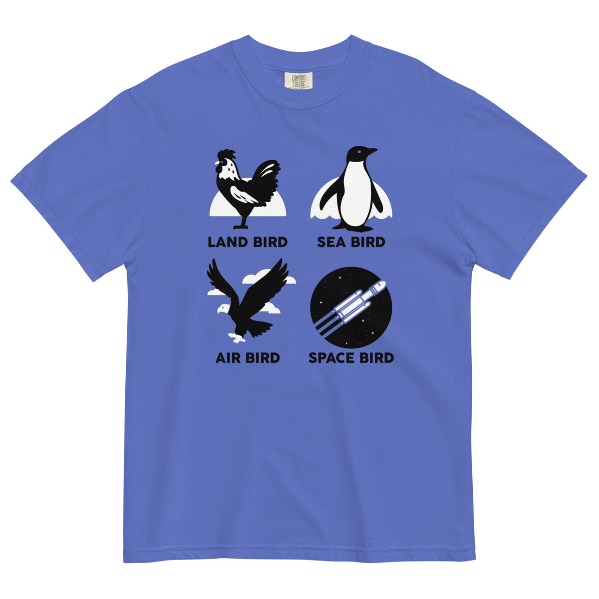 Types Of Birds Men's Relaxed Fit Tee