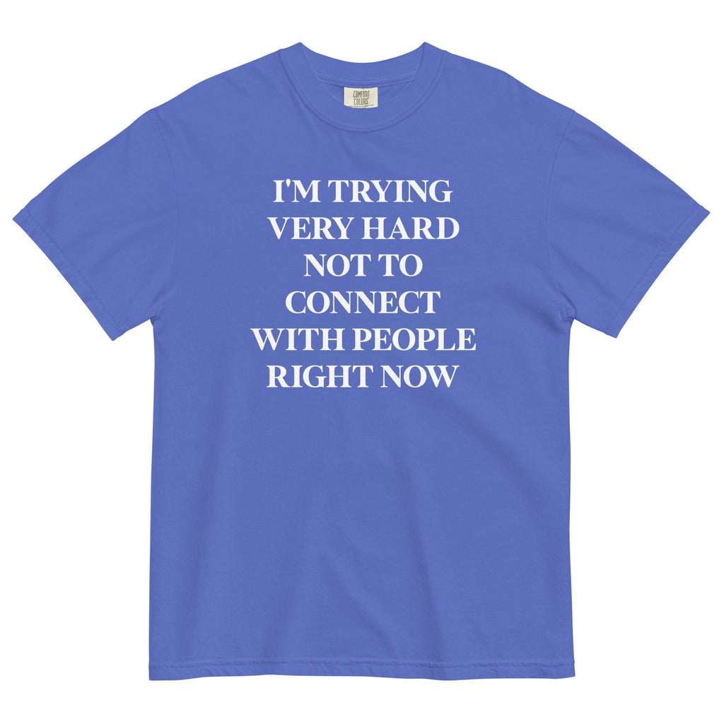Trying Very Hard Not To Connect Men's Relaxed Fit Tee