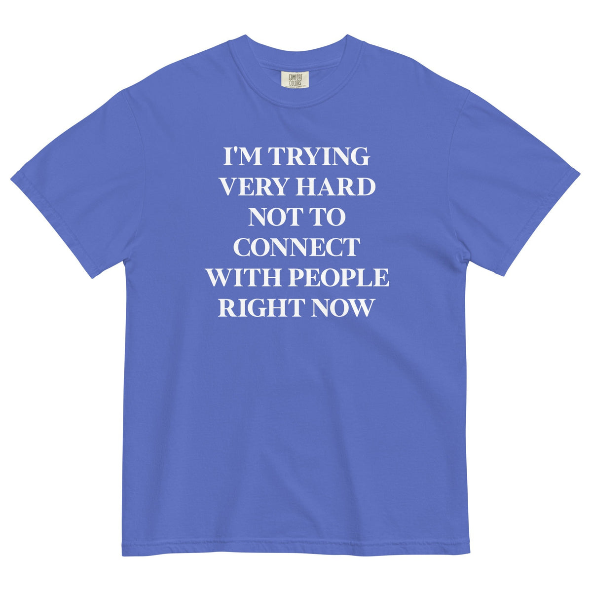 Trying Very Hard Not To Connect Men's Relaxed Fit Tee