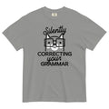Silently Correcting Your Grammar Men's Relaxed Fit Tee