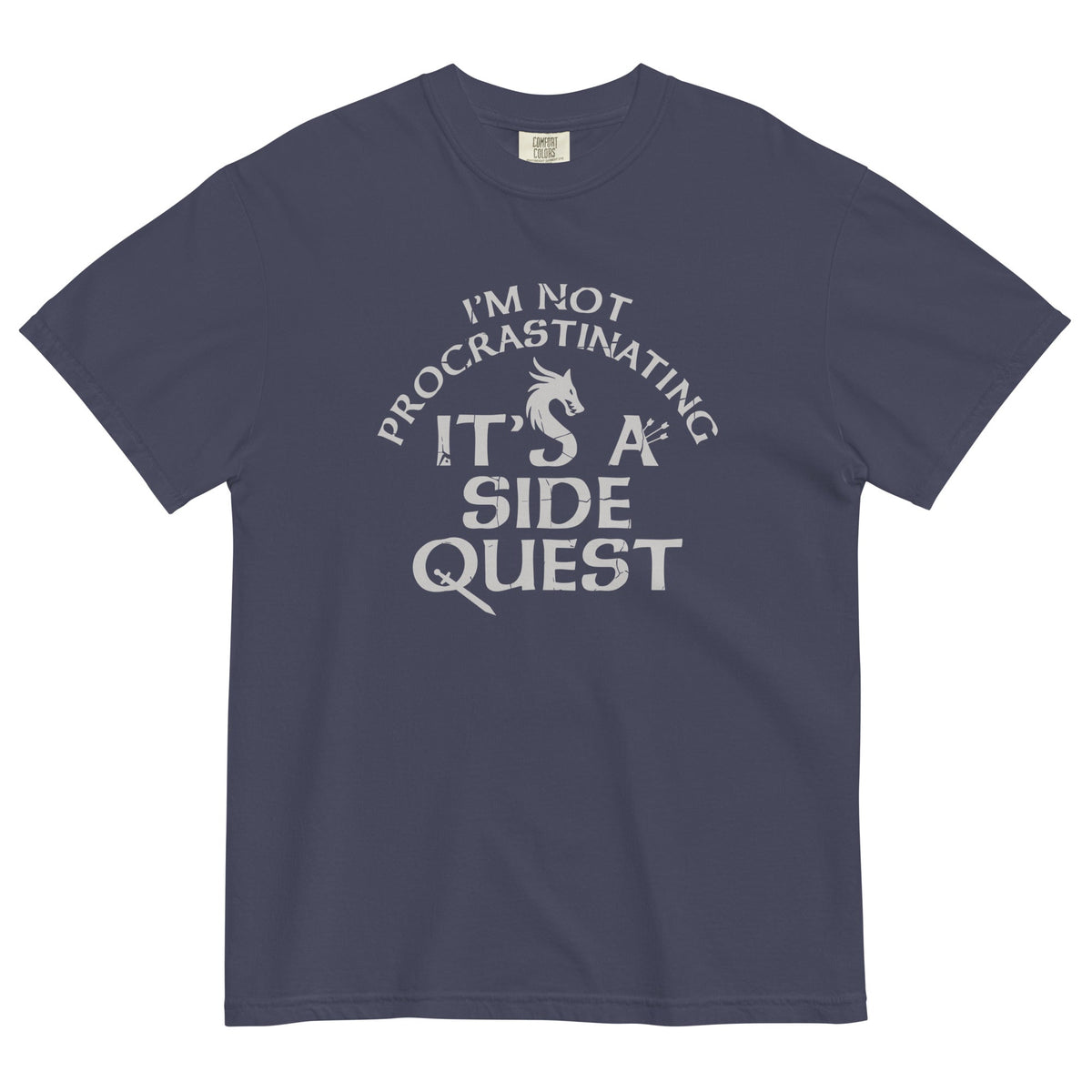 I'm Not Procrastinating, It's A Side Quest Men's Relaxed Fit Tee