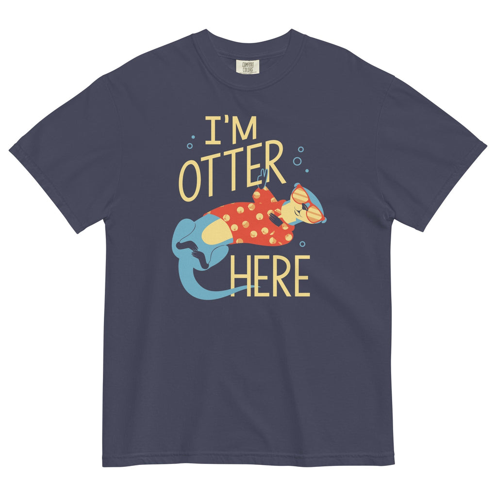I'm Otter Here Men's Relaxed Fit Tee