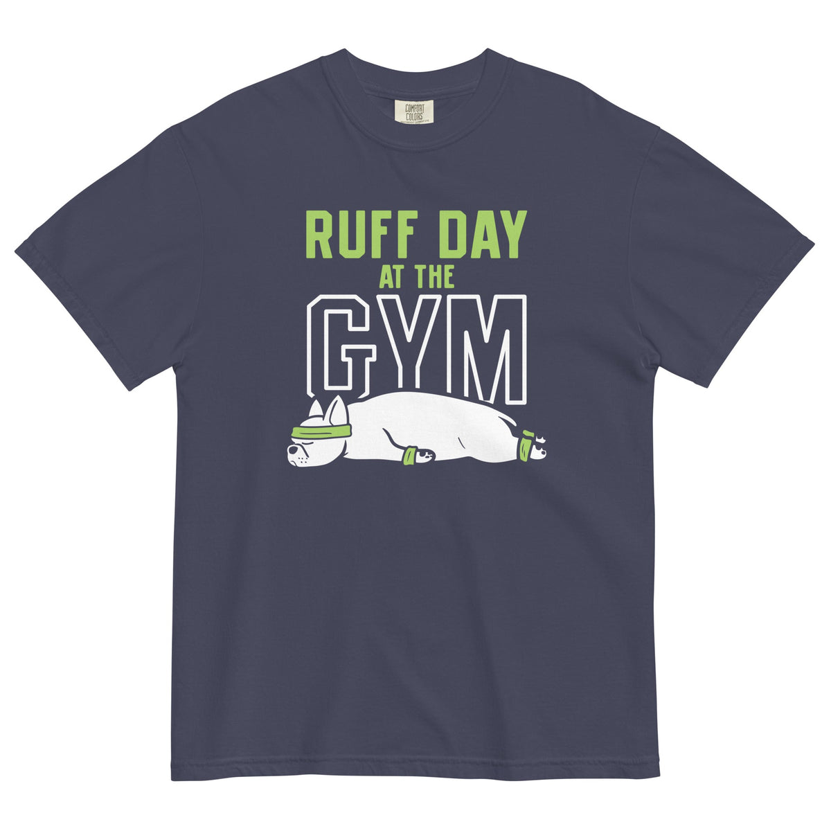 Ruff Day At The Gym Men's Relaxed Fit Tee