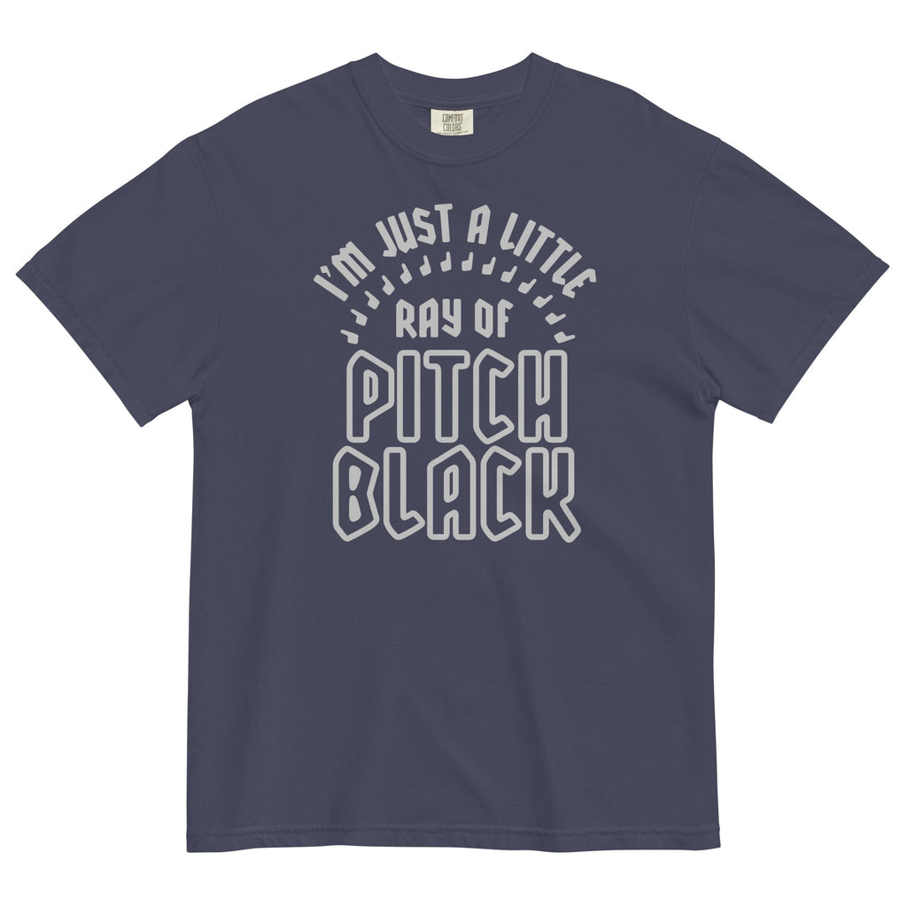 Ray Of Pitch Black Men's Relaxed Fit Tee