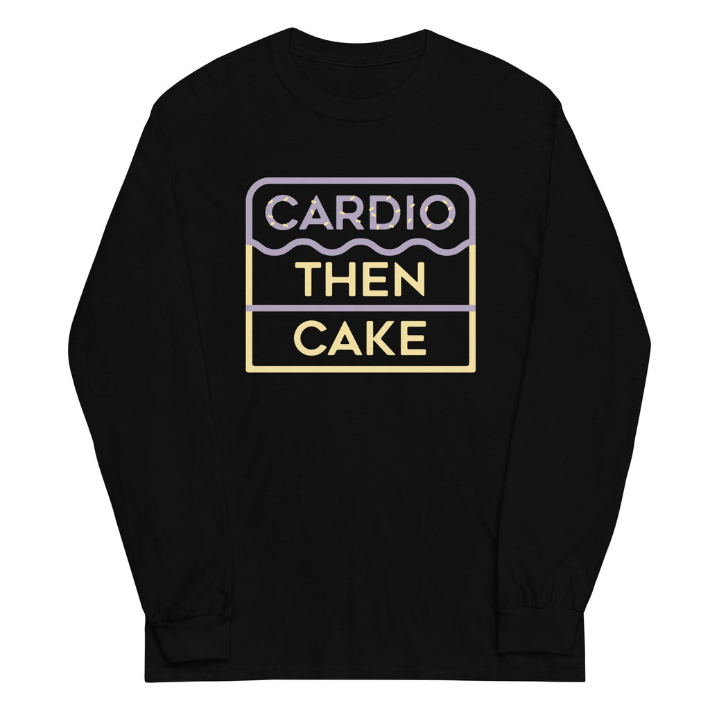 Cardio Then Cake Unisex