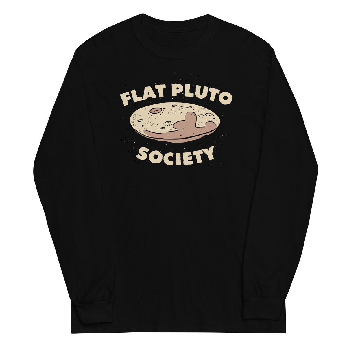Flat Pluto Society Unisex