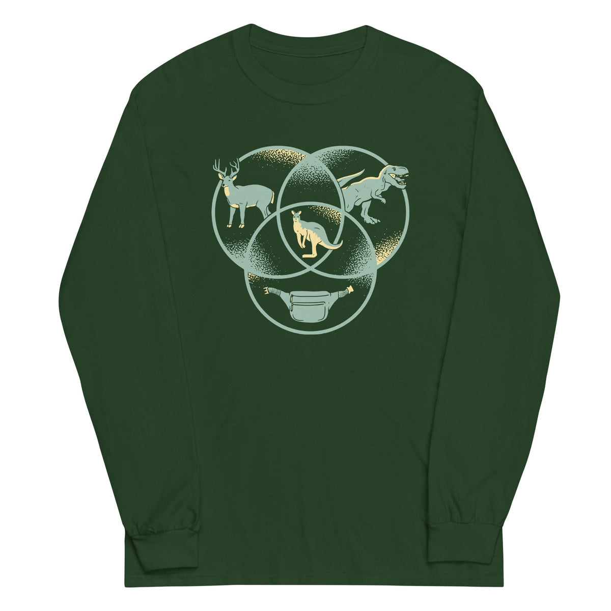 Kangaroo Venn Diagram Unisex