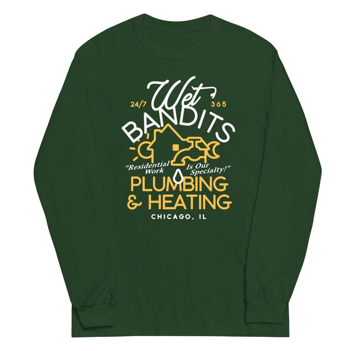Wet Bandits Plumbing & Heating Unisex