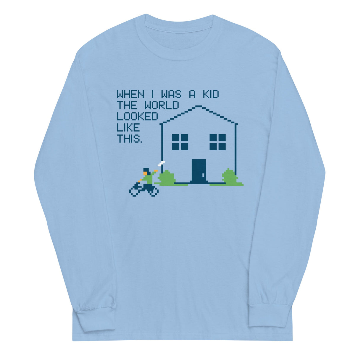 When I Was A Kid The World Unisex