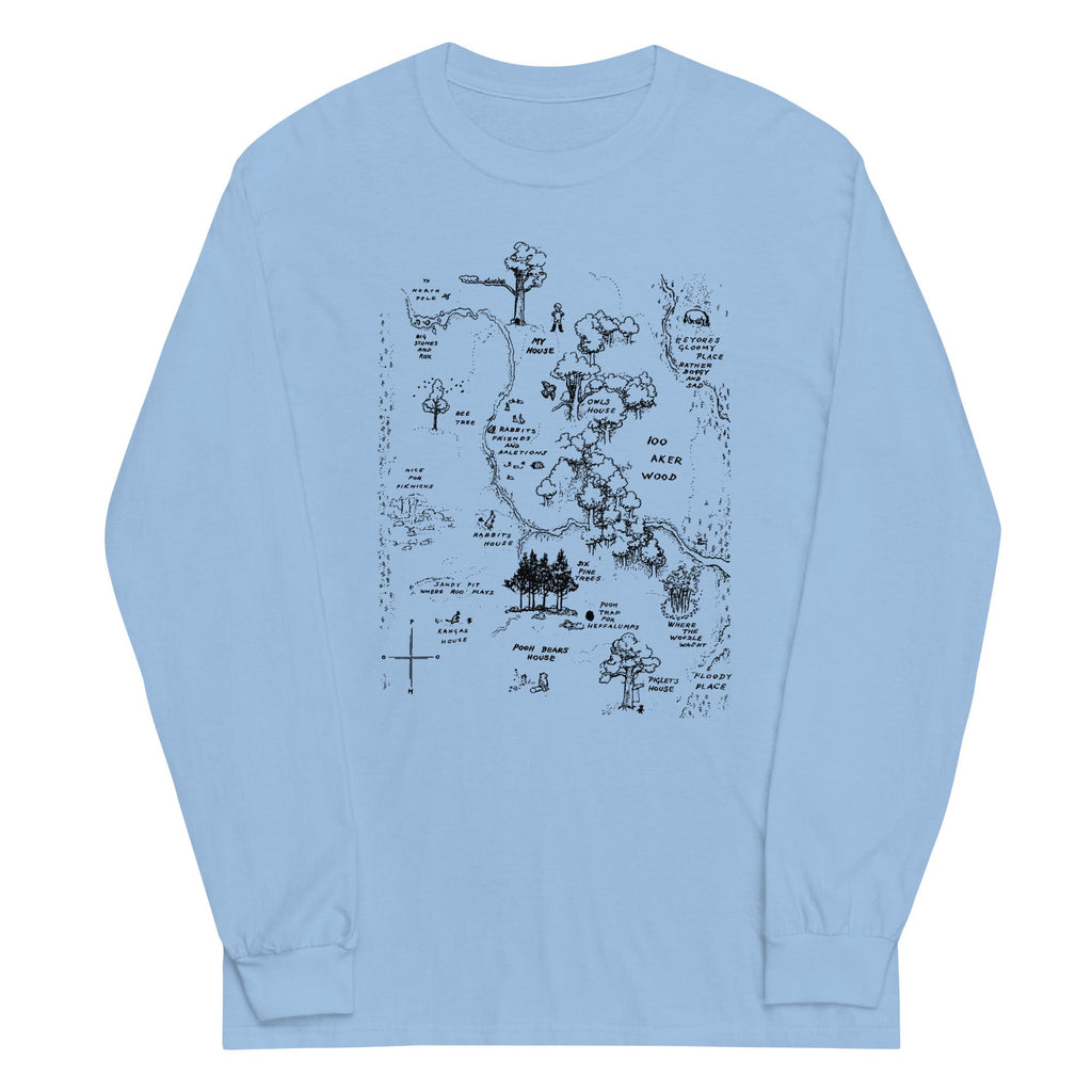 100 Acre Map Unisex
